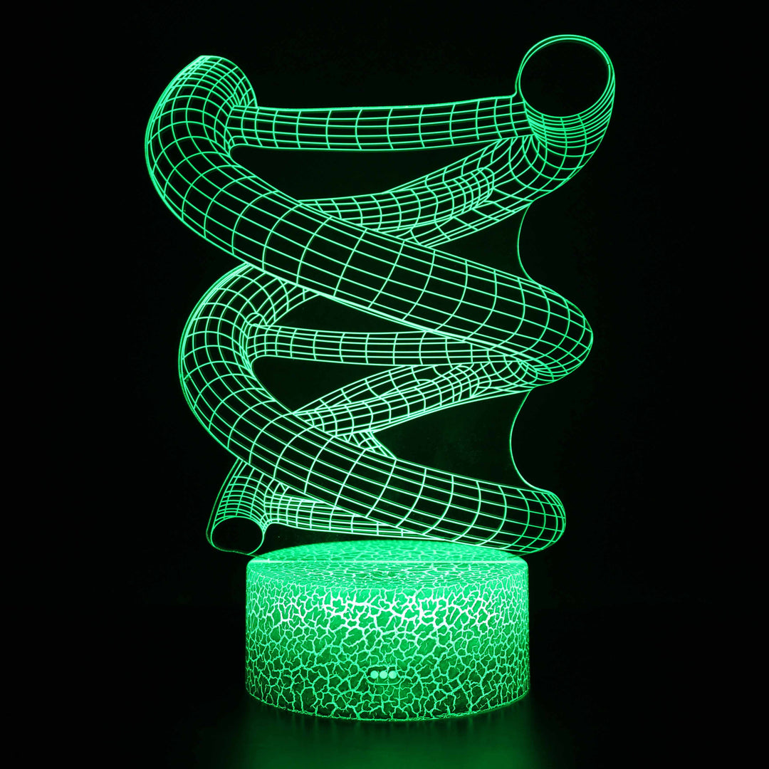 Lisslune | Human DNA Biology 3D Optical Illusion Lamp