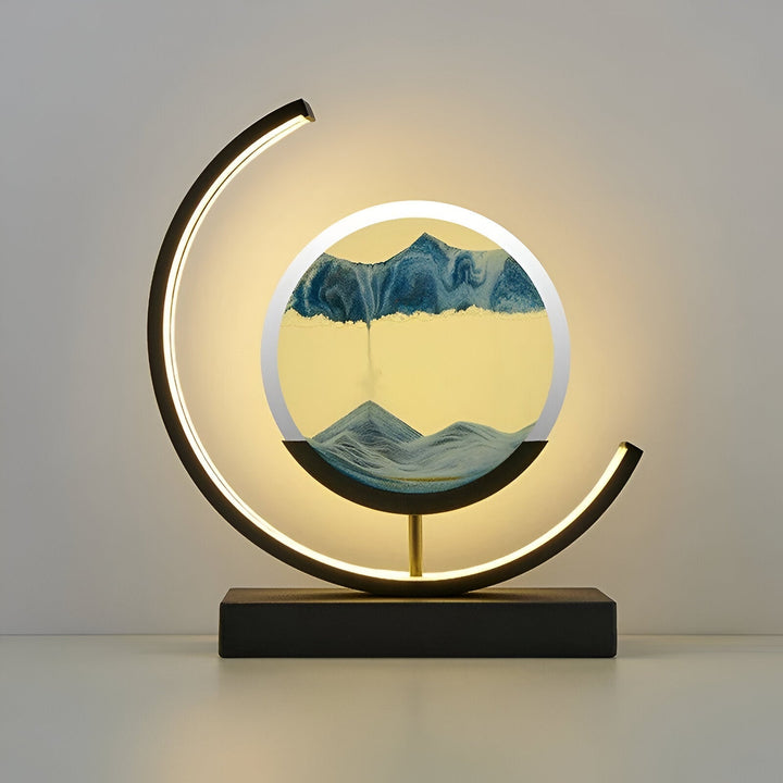 Lisslune | SandLamp | Dimmable LED Sand Lamp with Touch Control