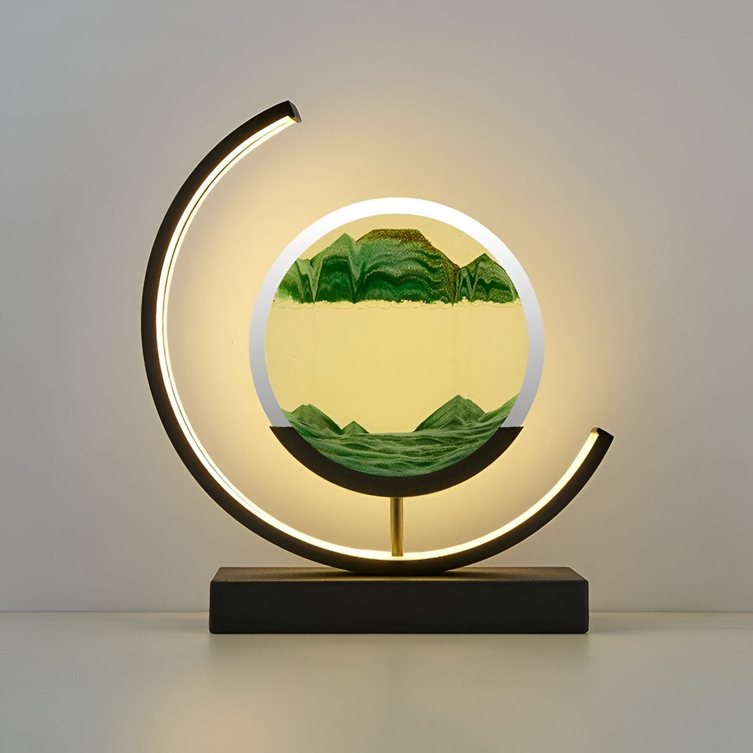 Lisslune | Sand Glow - Sand lamp with remote control & dimmable features