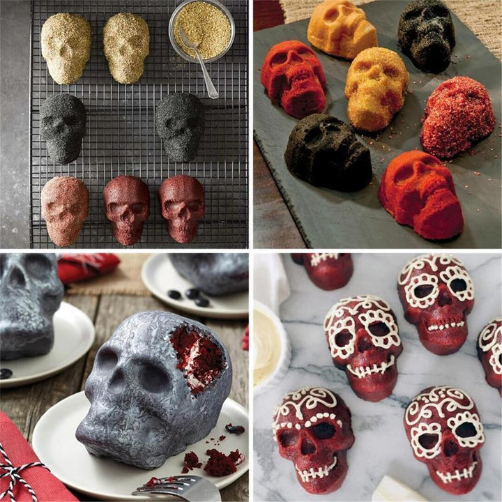 Lisslune | 3D Skull Cake Mold