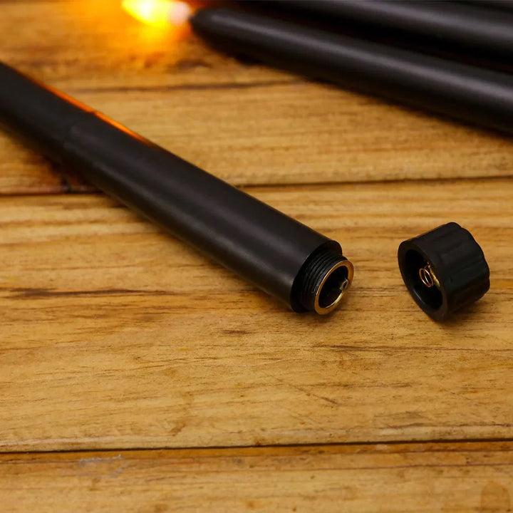 Lisslune | 3 pieces black LED candles with flickering flame