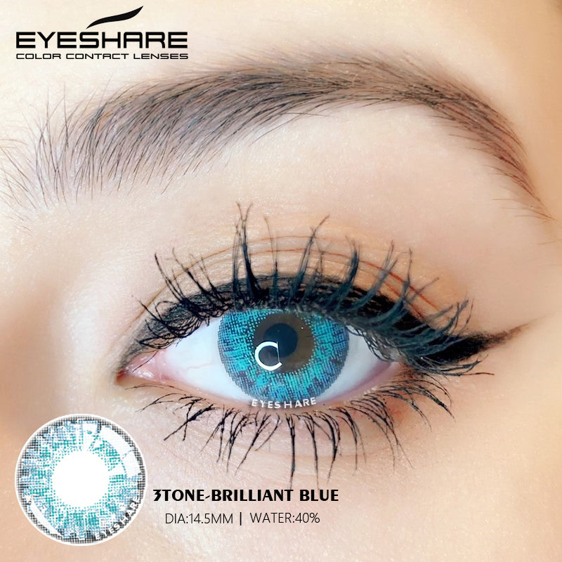 Rynx 3TONE Brilliant Blue 14.5 mm 1 Pair | 1 Year