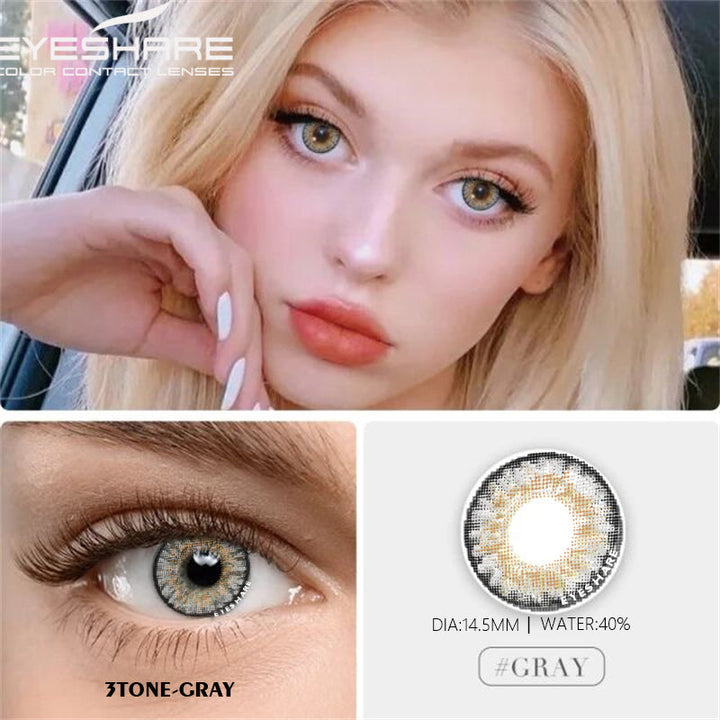 Rynx 3TONE Gray 14.5mm 1 Pair | 1 Year