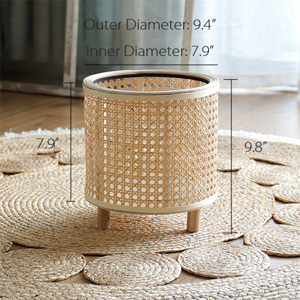 Lisslune | Braided Flower Pot Holder made of Rattan