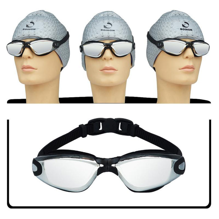 Lisslune | No leak anti-fog UV protection triathlon swim goggles