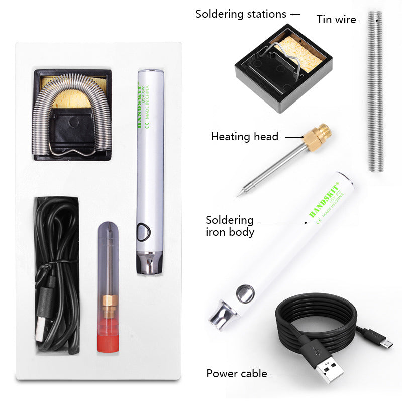 Lisslune | USB Portable Electric Soldering Iron Set