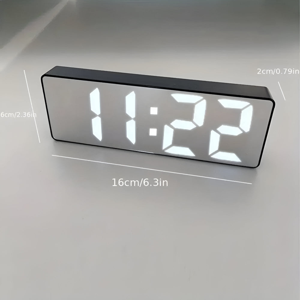 Lisslune | Digital LED Mirror Alarm Clock
