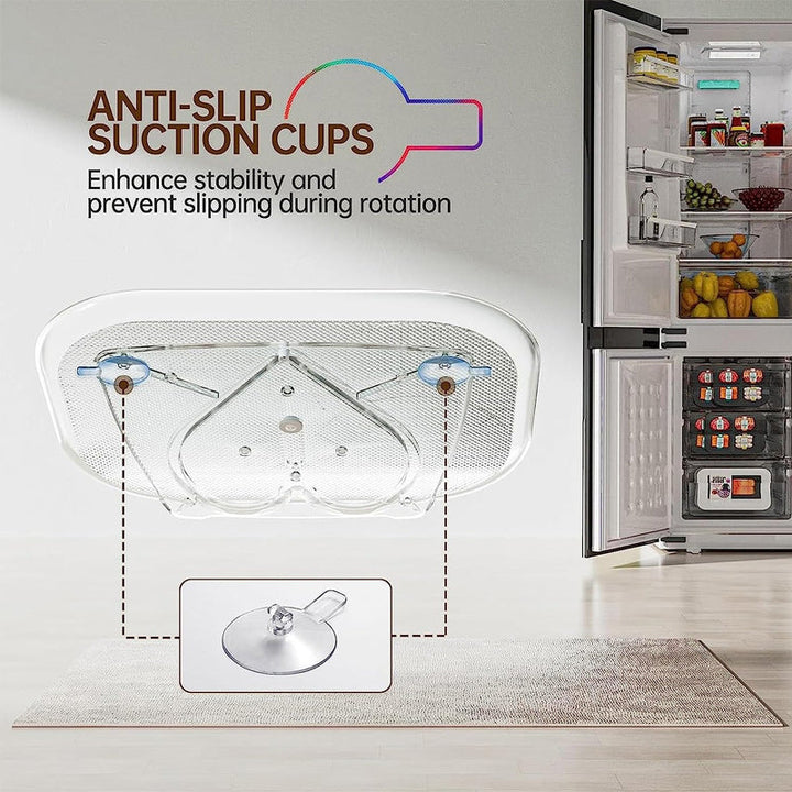 Lisslune | Rectangular Turntable for Refrigerator