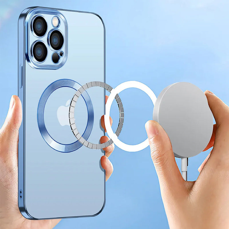 Lisslune | Wireless Magnetic All-Inclusive iPhone Case with Galvanization