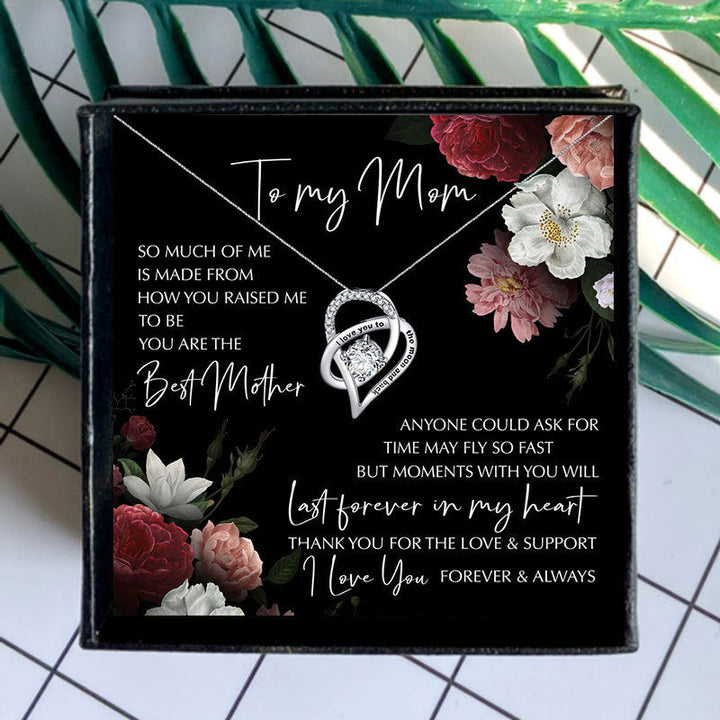 Lisslune | Letter Heart Necklaces for Mom