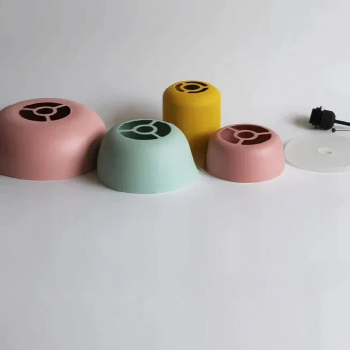 Lisslune | Nordic Macaron Pendant Lamp – Scandinavian Design