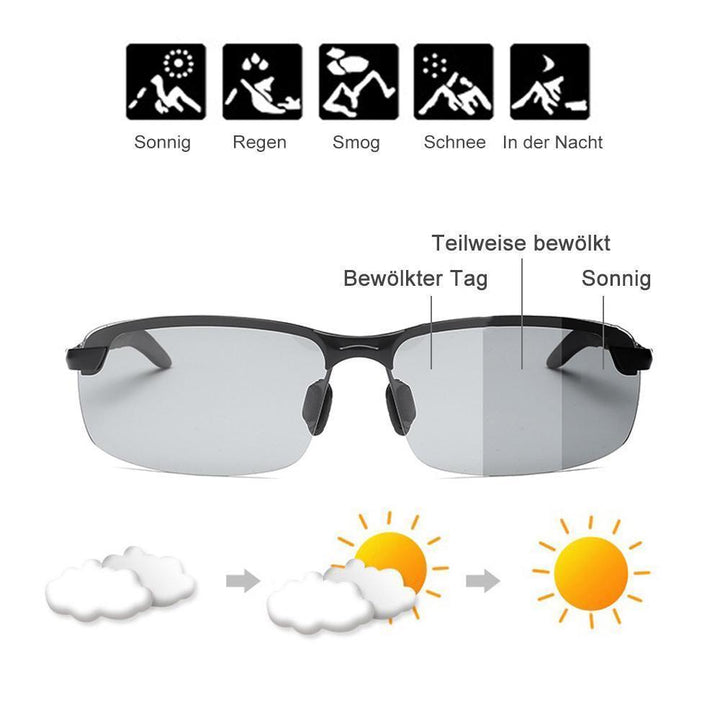 Lisslune | Klugeule Automatic Color Change Polarized Glasses