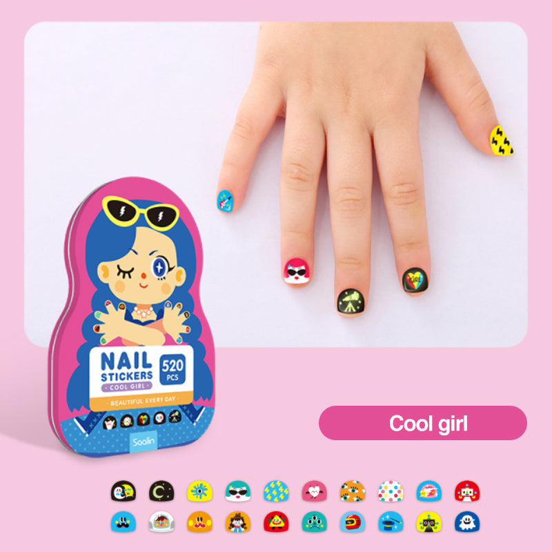 Lisslune | Kids Nail Sticker (520 pieces)