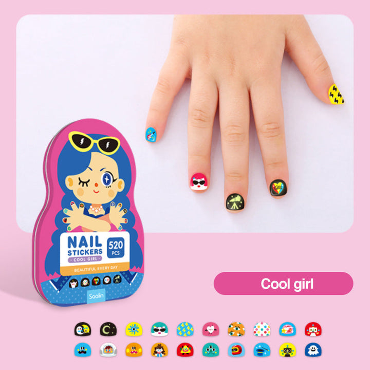 Lisslune | Kids Nail Sticker (520 pieces)