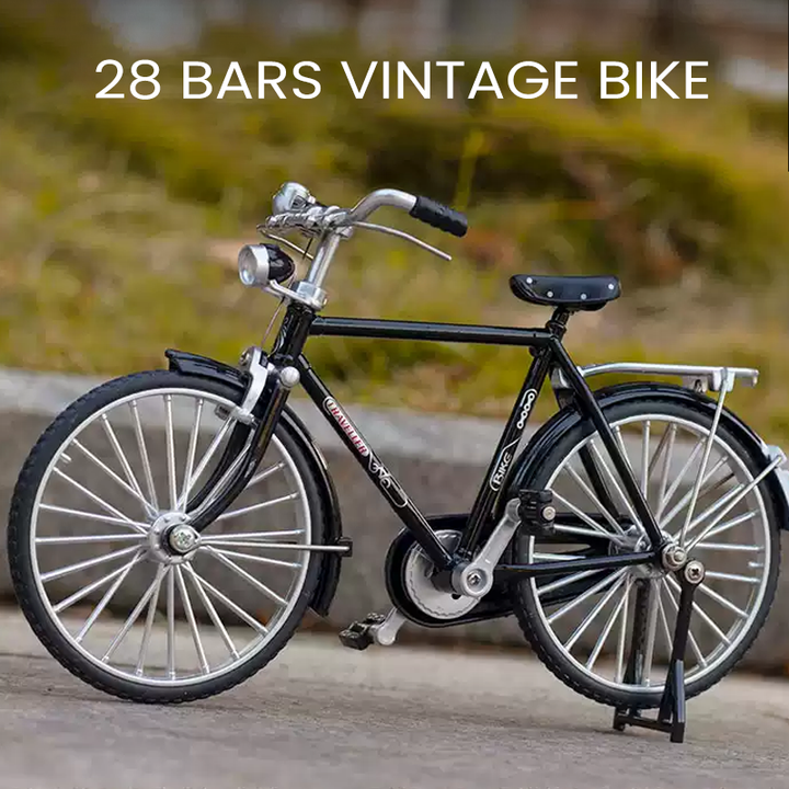 Lisslune | Retro bicycle model ornament for children