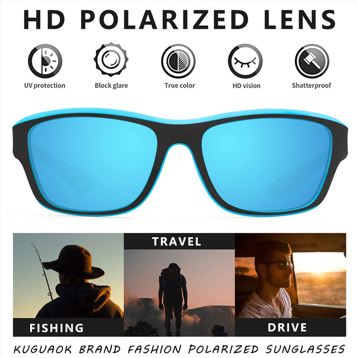 Lisslune | Outdoor Sport Sunglasses with Anti-Glare Polarized Lens