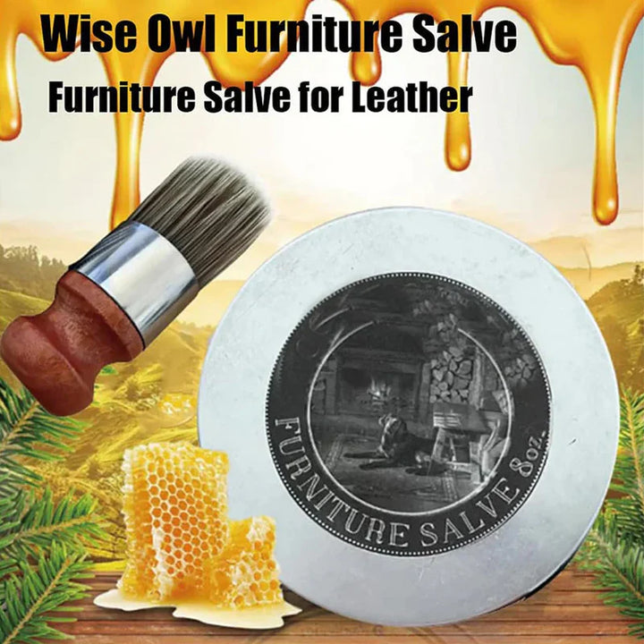 Lisslune | Multifunctional Way Owl Furniture Balm & Brush
