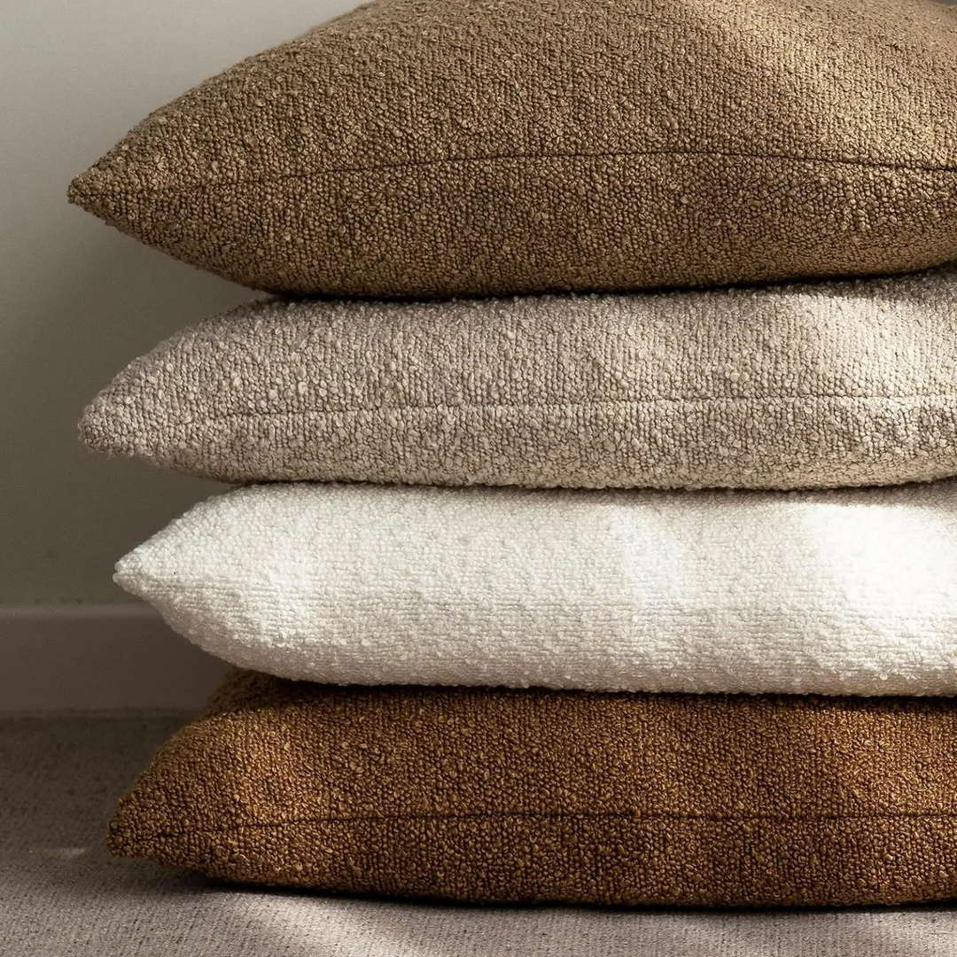 Lisslune | Tulum Boucle Cushion Cover 45x45cm Decorative Pillow