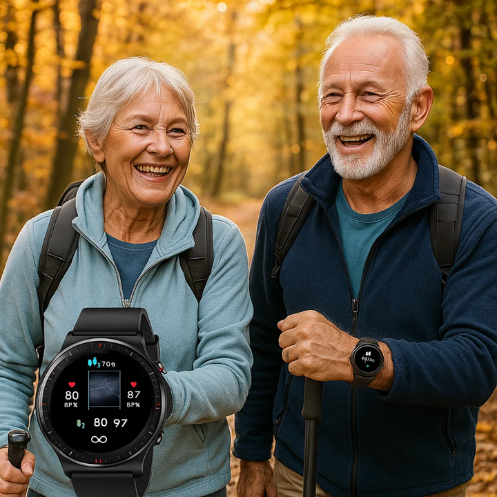 Lisslune | CardioSense – Medical ECG Smartwatch with Osram Sensor & 24/7 Health Monitoring