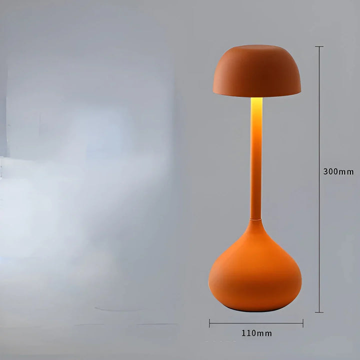 Lisslune | Cordless Dimmable Mushroom Table Lamp