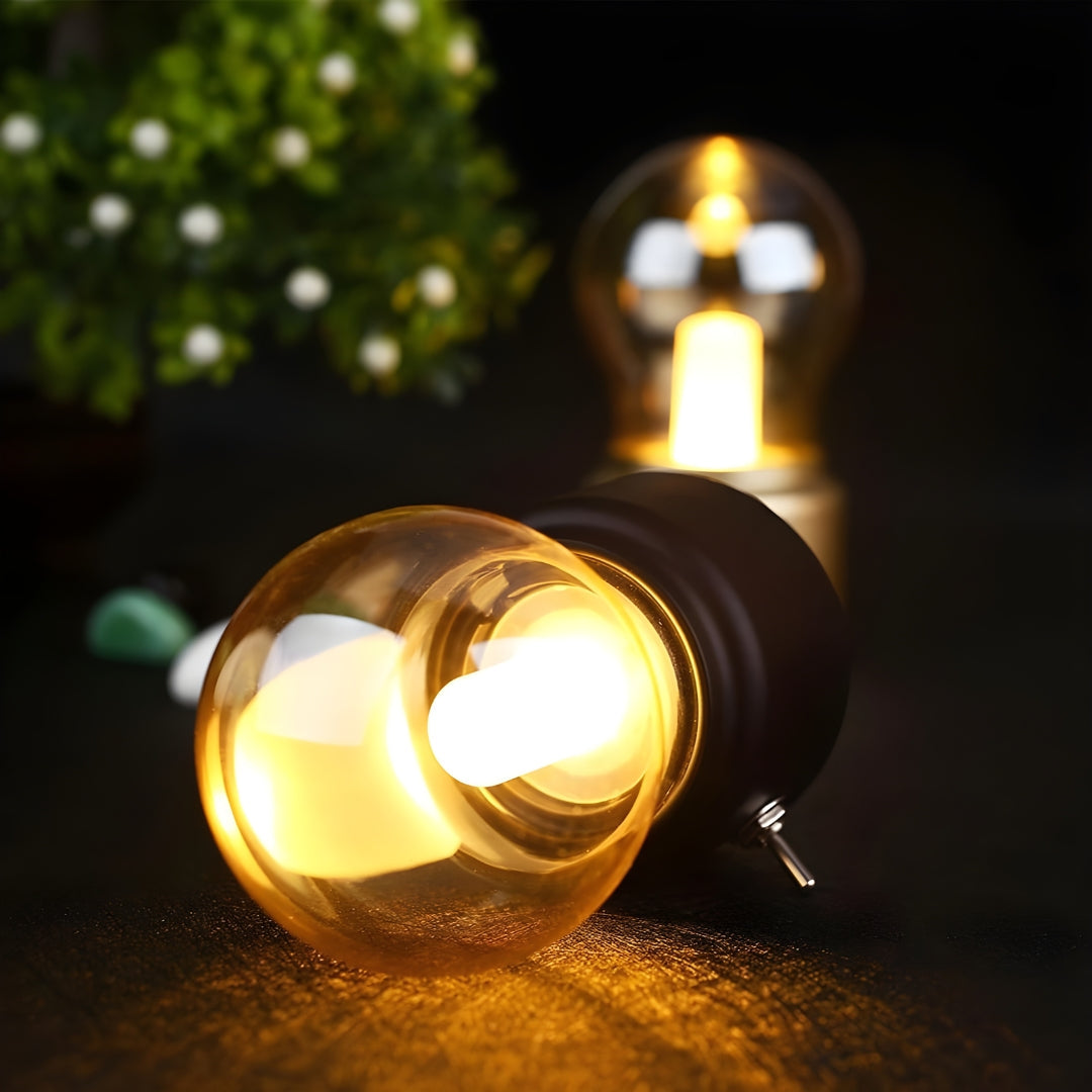 Lisslune | Portable Retro Table Lamp - LumiRetro