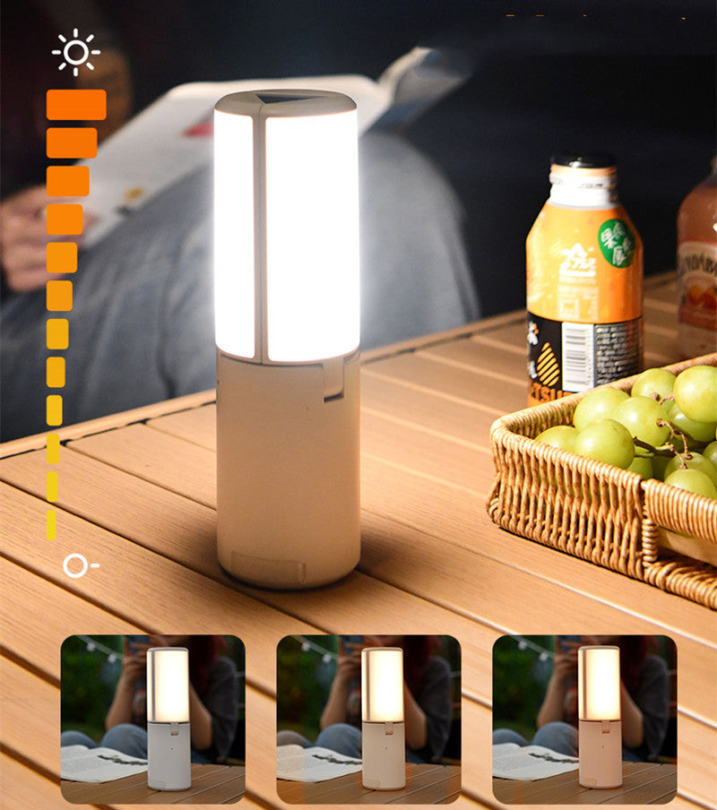 Lisslune | Solar Outdoor Camping Light Super Long Life Rechargeable Tent Light