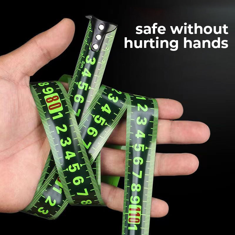 Lisslune | Luminous fluorescent steel measuring tape