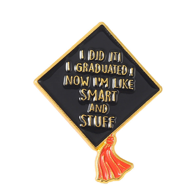 Lisslune | Graduation Season Metal Commemorative Pin
