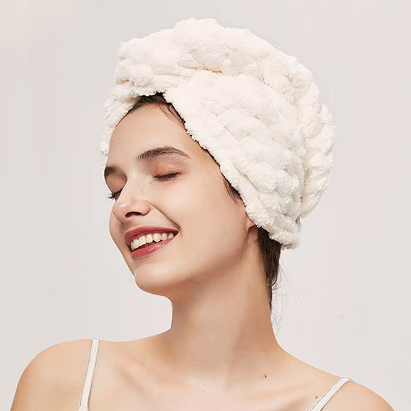 Lisslune | Hat made of coral fleece for dry hair