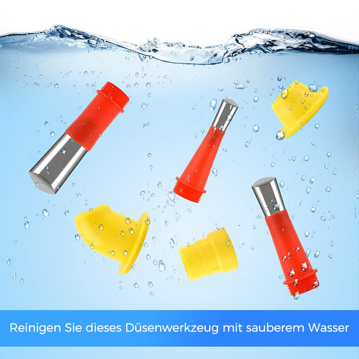 Lisslune | A set of one-piece stainless steel nozzles