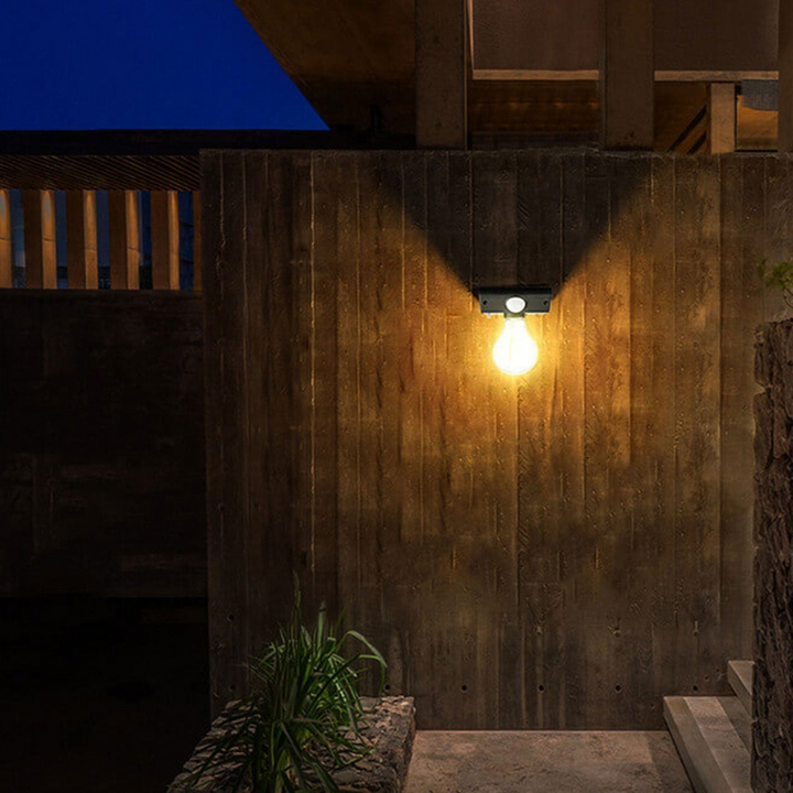 Lisslune | SolarGuard Wall Lamp with Motion Sensor
