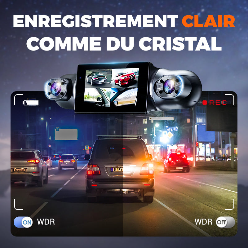 Lisslune | Special offers for new products 2025 FHD dashboard camera with 4 channels and ultra wide angle