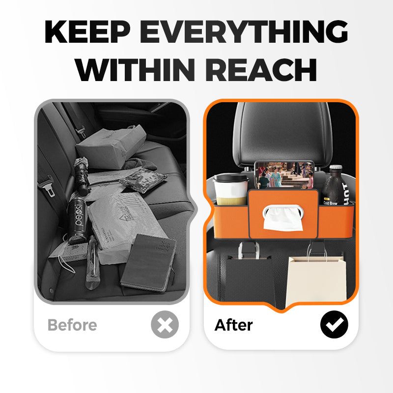 Lisslune | Multifunctional and waterproof car backseat organizer