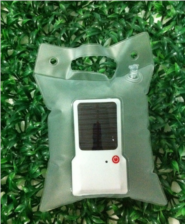 Lisslune | Solar lamp in transparent bag – Energy-saving LED lamp for garden and outdoor use