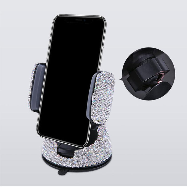 Lisslune | Rhinestone Car Phone Holder