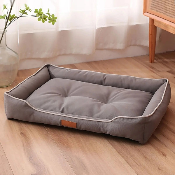 Lisslune | Orthopedic Memory Foam Dog Sofa Bed - Ideal for Arthritis, Large Dogs & Removable Covers