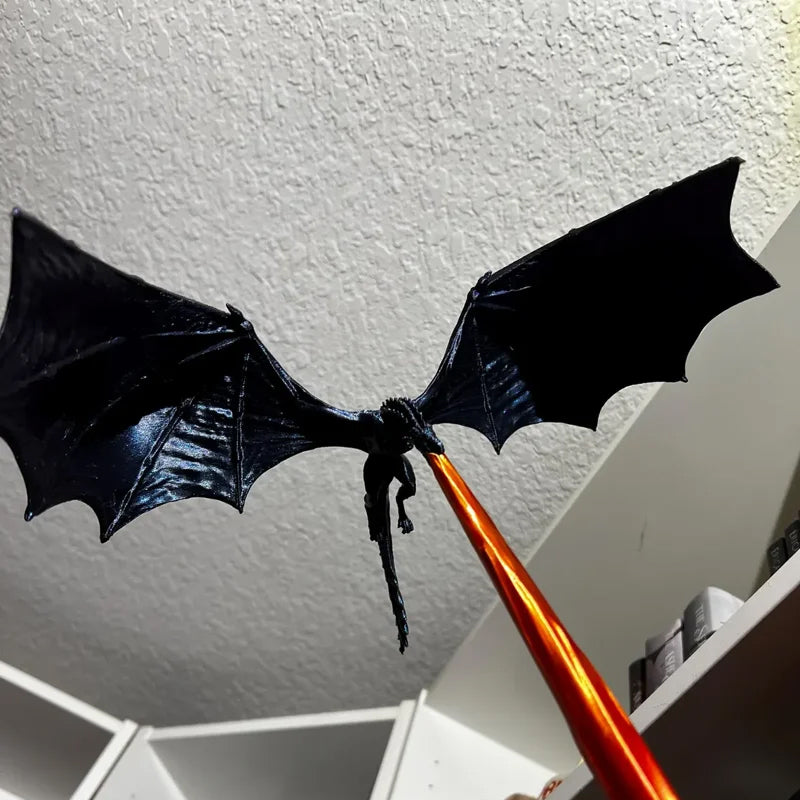 Lisslune | Book corner with dragon flame