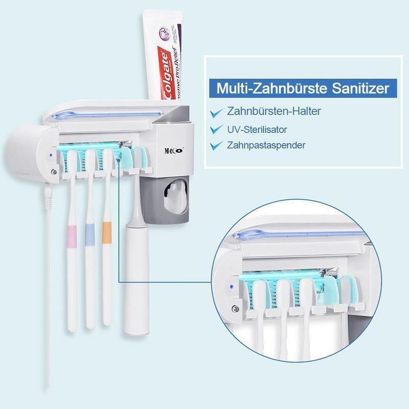Lisslune | 2-in-1 Disinfection Toothbrush Holder