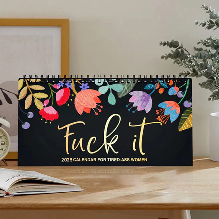 Lisslune | 2025 Calendar with Fun Quotes and Planner