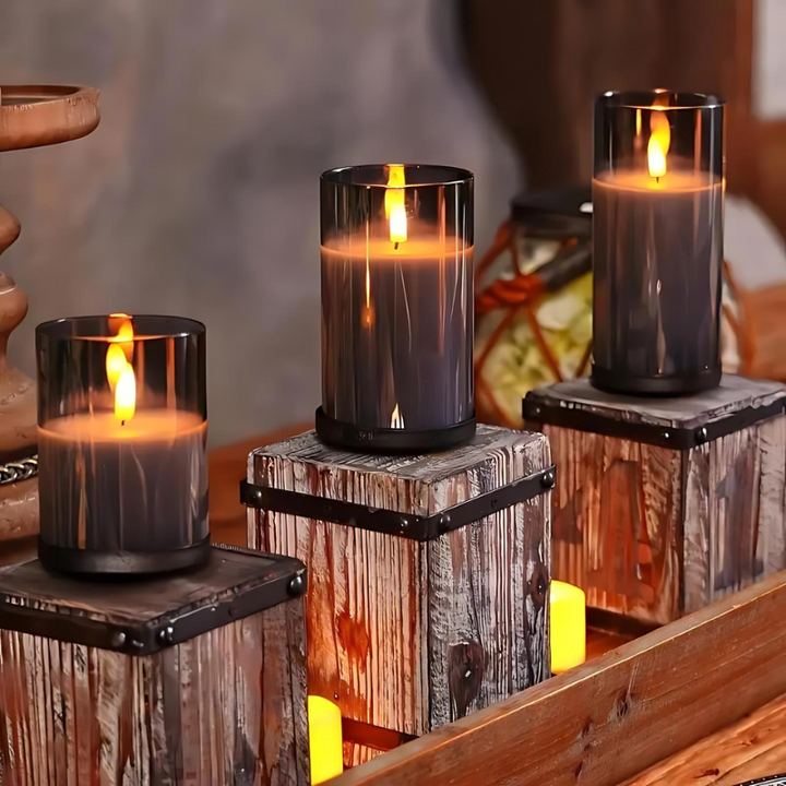 Lisslune | Electric Candles | 3 adjustable LED lights