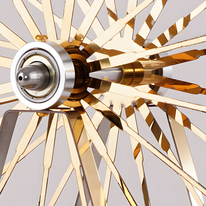 Lisslune | Golden Paris Wheel LED Desk Lamp