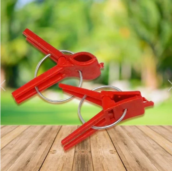 Lisslune | Plastic Refinement Clips for Garden Plants – Ideal for Vegetables and Plant Care