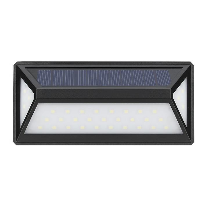 Lisslune | Modern Solar LED Wall Light for Outdoors – Waterproof Facade Lighting with Motion Sensor
