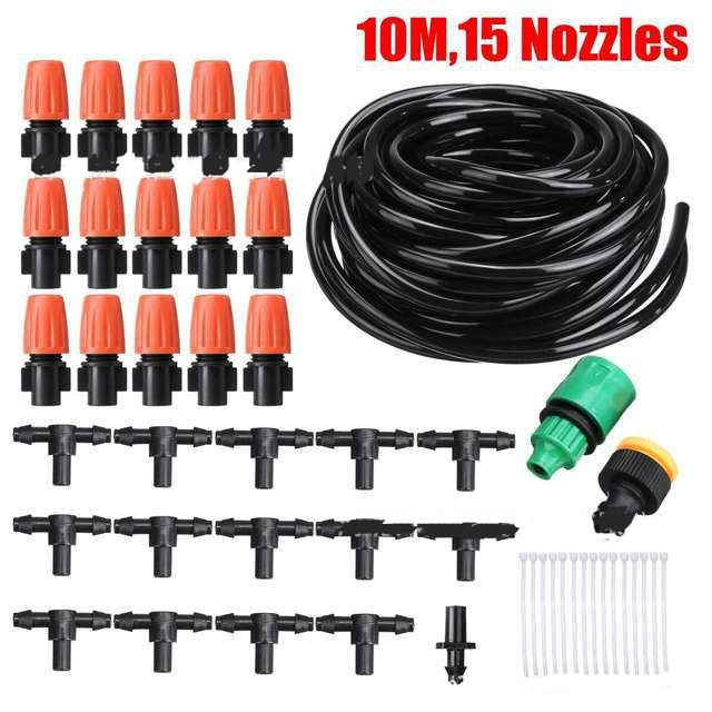 Lisslune | Automatic Irrigation System Set – Drip Irrigation for Garden Plants