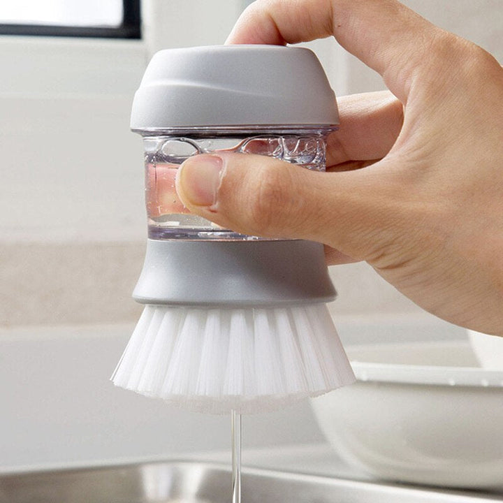 Lisslune | Non-stick Automatic Soap Dispensing Dish Cleaning Brush