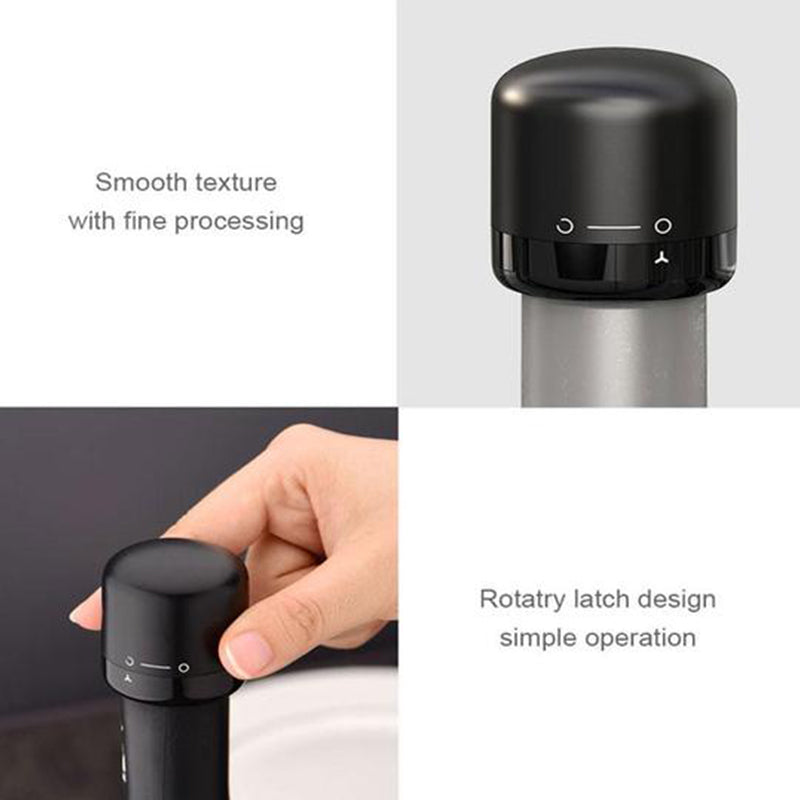 Lisslune | Silicone sealed wine, beer, champagne stopper