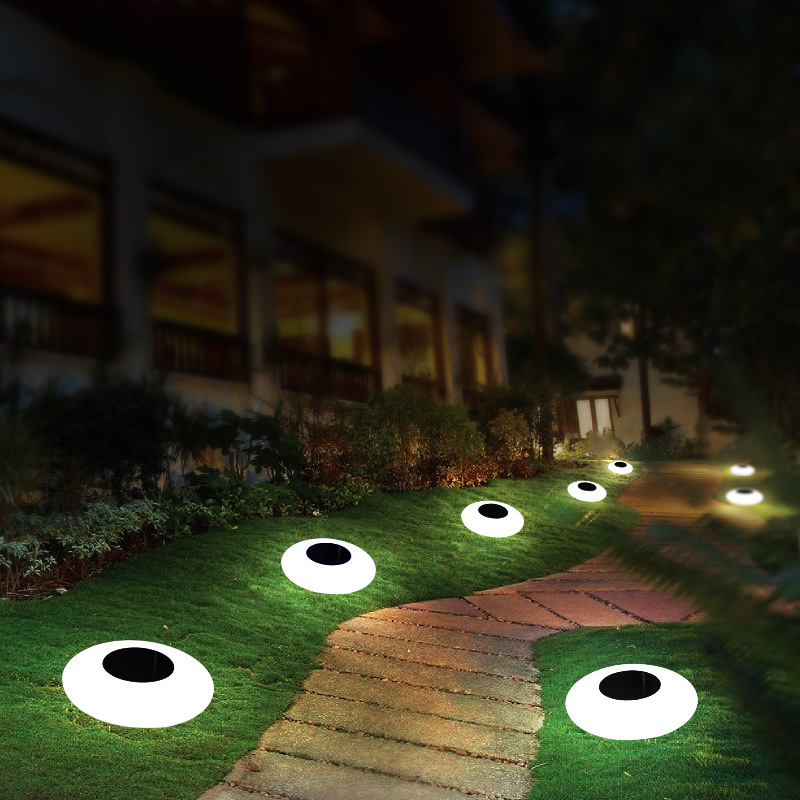 Lisslune | Solar Garden Lights Eye Design – LED Outdoor Lighting for Garden & Terrace, weatherproof