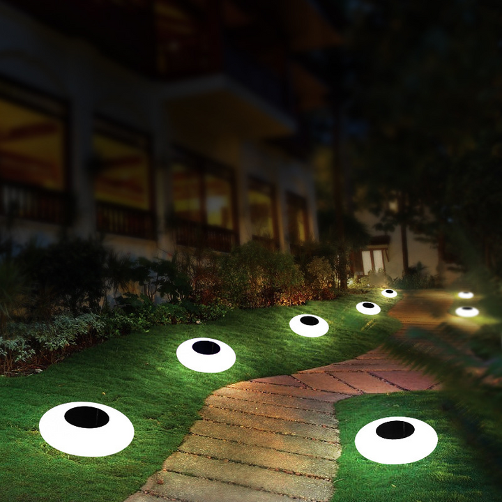 Lisslune | Solar Garden Lights Eye Design – LED Outdoor Lighting for Garden & Terrace, weatherproof