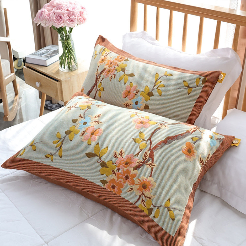 Lisslune | Ornate Heritage Cotton Pillowcase Set