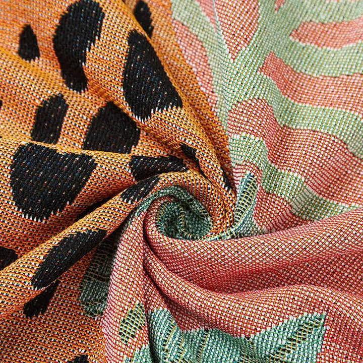 Lisslune | Jungle Leopard Patterned Throw Blanket
